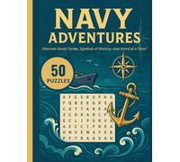 Navy Word Search Book: 50 Puzzle 10 Words Each Large Print Book