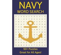 Navy Word Search Puzzle Book: Word Searches with Easy to Read Print about Navy, Naval History, Navy Ships and More | 6x9 inches, 110 pages | 50+ ... gift for Vacations, Holidays, and Free Times