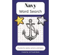 Navy Word Search Puzzle Book: Word Searches with Easy to Read Print About the Naval Force, Maritime Fleet, Sea Service, and More! (6x9 inches, 110 ... - Gift for Vacations, Holidays, and Free Time