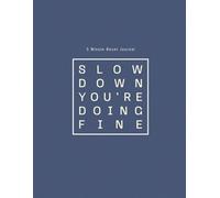 Navy - Workbook: A Neurodivergent-Friendly Daily Reset for ADHD Minds, Busy Brains & Overthinkers: A simple undated guided journal for focus, clarity, ... designed for ND, overwhelmed creatives, and