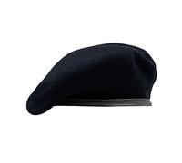 Nawati Boinas de estilo militar de EE. UU., boinas militares británicas de lana para hombres, boinas modernas y vintage para mujer, Negro -, Talla única