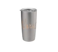 Naxos Grecia Diseño elegante vintage Vaso térmico de acero inoxidable de doble pared