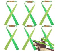 NAYAINOVA 6 Gomas Elasticas para Tirachinas Profesional de Caza y Tiro - Resortera - Goma Elastica Plana 1,2 mm Potente - Tirachinas Niño - Slingshot