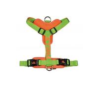 X-TRM Cronos Neón Arnés Verde para perros