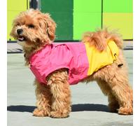 Nayeco X-TRM Chubasquero Rosa y Amarillo para perros