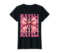 Nayeli - Lazo estético de Coqueta con Nombre para Mujeres y niñas Camiseta