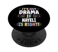 Nayeli Personalized Women's Gift Custom Nayeli PopSockets PopGrip Adhesivo
