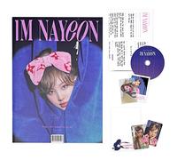 NAYEON - 1st Mini album [IM NAYEON] (NA Ver.) Photobook + CD-R + Envelope + Polaroid Photocard + Clear Postcard + Business Card + Interview Poster + Photocard + 2 Extra Photocards