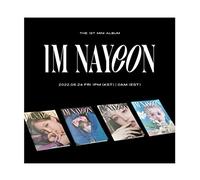 NAYEON TWICE - IM NAYEON 1er mini álbum + beneficio de reserva + póster doblado + juego de tarjetas de fotos adicionales (NA ver.)