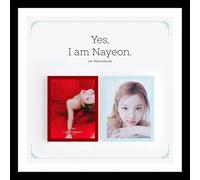 NAYEON - TWICE NAYEON [YES, I AM NAYEON.] PHOTO BOOK (BURGUNDY / SKY - Random Ver.+P.O.B)