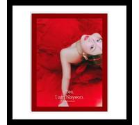 NAYEON - TWICE NAYEON [YES, I AM NAYEON.] PHOTO BOOK (BURGUNDY Ver.+P.O.B)