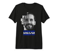 Nayib Bukele Presidente de El Salvador Camiseta Premium