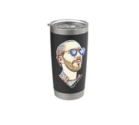 Nayib Bukele Presidente de El Salvador Vaso térmico de acero inoxidable de doble pared