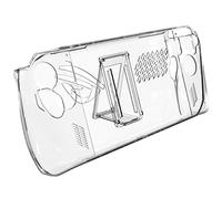 Nayubo Funda Protectora para ASUS Rog Ally con Pata de cabra Funda Protectora Transparente Accesorios Funda de piel Portátil para Juegos A prueba de golpes Antiarañazos Antideslizante (Transparente)