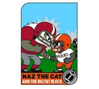 Naz the Cat and the Big Fat Block: An Inspiring Early Reader Football Story About Teamwork, Confidence, and Every Role That Matters (Naz the Cat Sports Adventures)