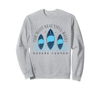 Nazare Big Wave Surfing Surf in Portugal Men Women Surfer Sudadera