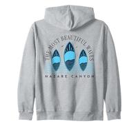 Nazare Big Wave Surfing Surf in Portugal Men Women Surfer Sudadera con Capucha