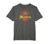 Nazaré Portugal Vintage Surf Camiseta