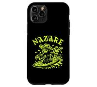 Nazare Wave Surf Surf en Portugal Olas Hombres Mujeres Surfista Carcasa para iPhone 11 Pro