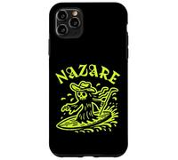 Nazare Wave Surf Surf en Portugal Olas Hombres Mujeres Surfista Carcasa para iPhone 11 Pro MAX