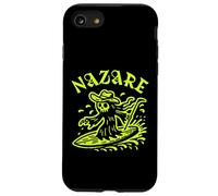 Nazare Wave Surf Surf en Portugal Olas Hombres Mujeres Surfista Carcasa para iPhone SE (2020) / 7/8