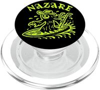Nazare Wave Surf Surf en Portugal Olas Hombres Mujeres Surfista PopSockets PopGrip para MagSafe