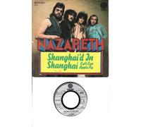 NAZARETH - NAZARETH / Shanghai`d In Shanghai / Cat`s Eye Apple Pie / 1974 / Bildhülle / VERTIGO # 6078203 / Deutsche Pressung / 7" Vinyl Single Schallplatte