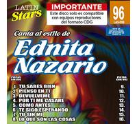 Nazario, Ednita - Karaoke: Ednita Nazario 1 - Latin Stars Karaoke