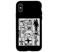 Nazca Lines | South America Ancient Astronaut Peru Geoglyphs Carcasa para iPhone X/XS