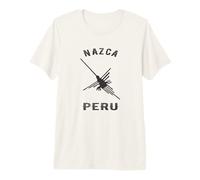 Nazca Perú Líneas Geoglífico Desierto Aventura Arte Camiseta Premium