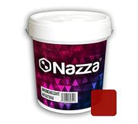 Nazza Pintura de Caucho Rojo Impermeabilizante - Pintura Antigoteras y Antihumedad para Terrazas y Azoteas Transitables - Color Rojo Ladrillo - 15 Litros