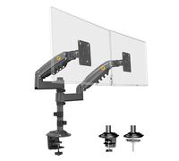 NB North Bayou Doble Soporte Monitor para 17-34 Pulgadas Pantallas, Brazo de Monitor Carga 9kg | VESA 75/100mm H180