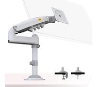 NB North Bayou Soporte de Monitor para 17-32 Pulgadas, Carga de hasta 9 kg VESA 75/100mm H100 (Blanco)