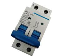 NB1-63DC DC circuit breaker MCB type C 2P Icu6kA DC500V(50A)