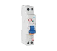 NB2LE Curve BC tipo A AC 1P + N interruptor de protección contra fugas operado por corriente Residual disyuntor RCBO 30MA 10A 16A 20A(Curve B-A,6A)