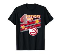 NBA Birthday Boy Atlanta Hawks 4th Birthday Logo Camiseta