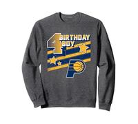 NBA Birthday Boy Indiana Pacers 4th Birthday Logo Sudadera