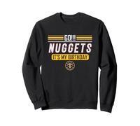 NBA Birthday Go Denver Nuggets Retro Cumpleaños Logo Sudadera