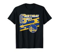NBA Birthday Golden State Warriors 6th Birthday Boy Logo Camiseta