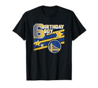 NBA Birthday Golden State Warriors 6th Birthday Boy Logo Camiseta