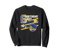 NBA Birthday Golden State Warriors 6th Birthday Boy Logo Sudadera