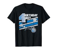 NBA Birthday Orlando Magic 4th Birthday Boy Logo Camiseta