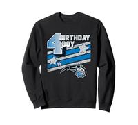 NBA Birthday Orlando Magic 4th Birthday Boy Logo Sudadera