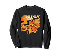 NBA Birthday Phoenix Suns 4th Birthday Boy Stars Sudadera