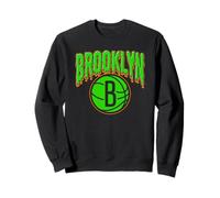 NBA Brooklyn Nets Halloween Scary Logo Sudadera