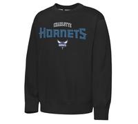 NBA Charlotte Hornets - Sudadera de Forro Polar Negro