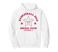 NBA Chicago Bulls Basketball Dad Social Club Chicago IL Sudadera con Capucha