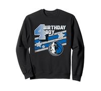 NBA Dallas Mavericks 4th Birthday Boy Stars Logo Sudadera