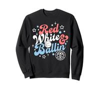 NBA Denver Nuggets 4th of July Red White & Ballin' Sudadera