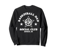 NBA Detroit Pistons Basketball Dad Social Club Detroit MI Sudadera